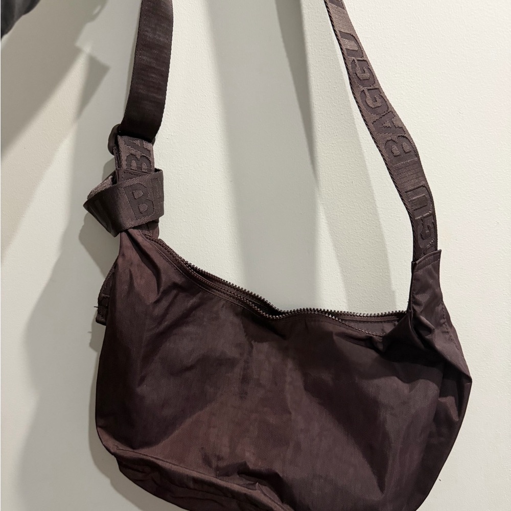Medium Nylon Crescent Bag